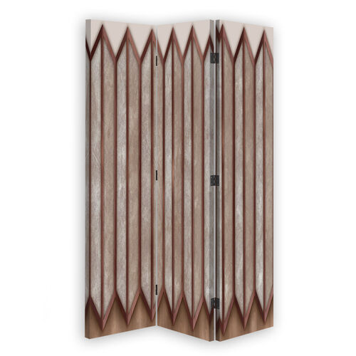 Rumdeler Dobbeltsidet roterbar, Farverigt 3D-vindue - (110x170)