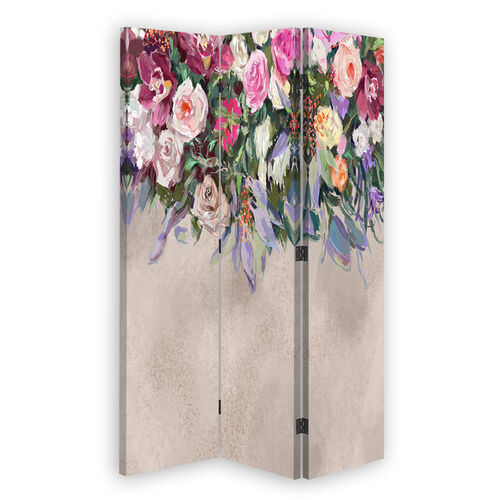 Rumdeler Dobbeltsidet roterbar, Tilgroede blomster - (110x170)