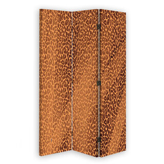 Rumdeler Dobbeltsidet roterbar, Leopard Leopard Selvklæbende Mønster - (110x170)