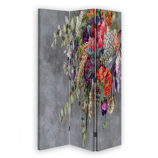 Rumdeler Dobbeltsidet roterbar, Buket af blomster - (110x170)
