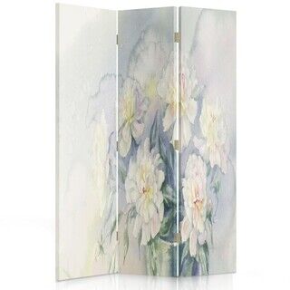 Rumdeler Dobbeltsidet roterbar, Pastelfarvet blomsterbuket - (110x170)