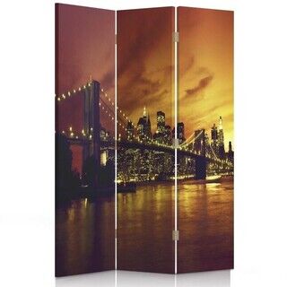 Rumdeler Dobbeltsidet roterbar, New York Bridge - (110x170)