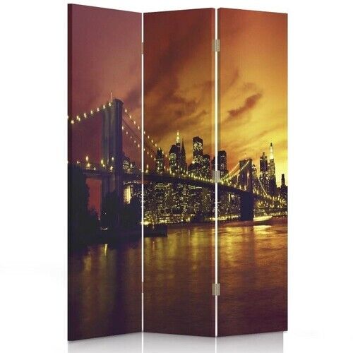 Rumdeler Dobbeltsidet roterbar, New York Bridge - (110x170)