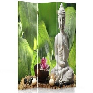 Rumdeler Dobbeltsidet roterbar, Buddhas blade Blomster - (110x170)
