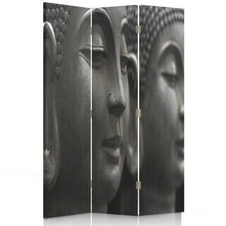 Rumdeler Dobbeltsidet roterbar, Buddhas ansigt i sten - (110x170)