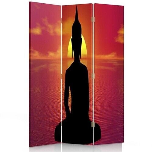 Rumdeler Dobbeltsidet roterbar, Buddha Meditation Zen Spa - (110x170)