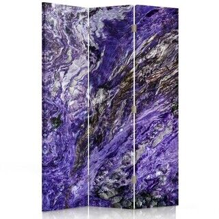 Rumdeler Dobbeltsidet roterbar, Abstrakt violet - (110x170)