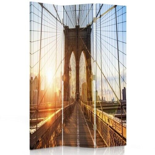 Rumdeler Dobbeltsidet roterbar, Brooklyn Bridge New York - (110x170)