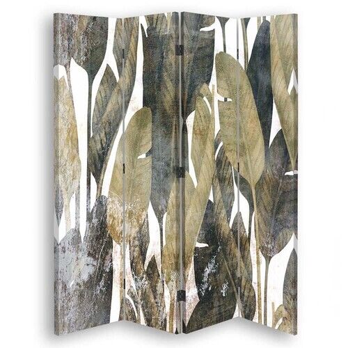 Rumdeler Dobbeltsidet, Bananblade natur - (145x170)