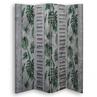 Rumdeler Dobbeltsidet, Monstera blade natur - (145x170)