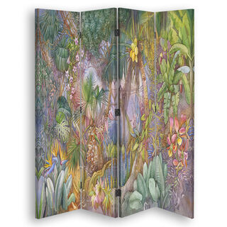 Rumdeler Dobbeltsidet, Deep Jungle - (145x170)