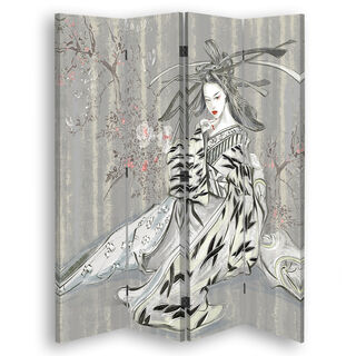 Rumdeler Dobbeltsidet, Traditionel japansk geisha - (145x170)