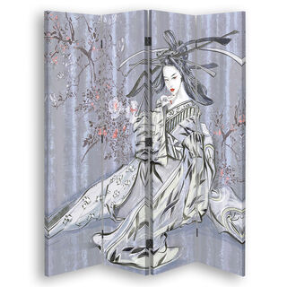Rumdeler Dobbeltsidet, Traditionel japansk geisha - (145x170)