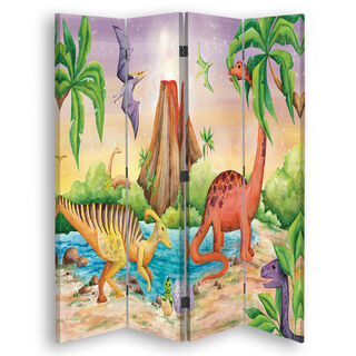 Rumdeler Dobbeltsidet, Dinosaur ved søen - (145x170)