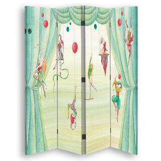 Rumdeler Dobbeltsidet, Cirkus akrobat - (145x170)