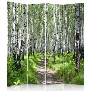 Rumdeler Dobbeltsidet, Birkeskov Natur - (145x170)