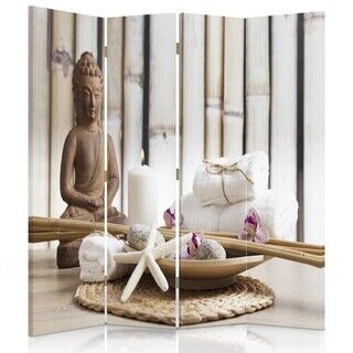 Rumdeler Dobbeltsidet, Buddhas fredfyldthed - (145x170)