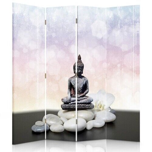 Rumdeler Dobbeltsidet, Zen-Buddha-sten - (145x170)
