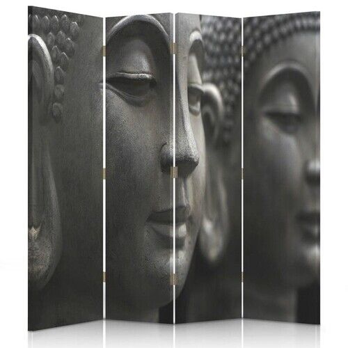 Rumdeler Dobbeltsidet, Buddhas ansigt i sten - (145x170)