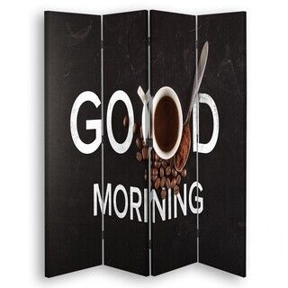 Rumdeler Dobbeltsidet, Godmorgen kaffe - (145x170)