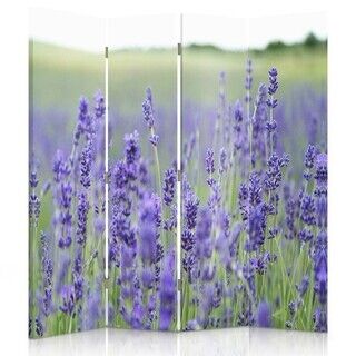 Rumdeler Dobbeltsidet, Eng Mark Blomster Natur - (145x170)