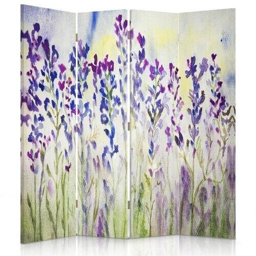Rumdeler Dobbeltsidet, Blomster Natur Foilet - (145x170)