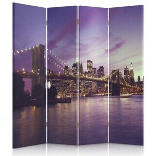 Rumdeler Dobbeltsidet, New York Manhattan Sunset - (145x170)