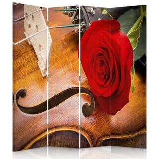 Rumdeler Dobbeltsidet, Rose Violin - (145x170)