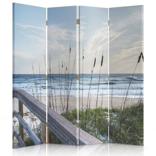 Rumdeler Dobbeltsidet, Hav strand Klitter - (145x170)