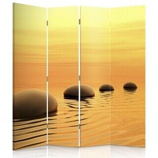 Rumdeler Dobbeltsidet, Zen-sten vand - (145x170)