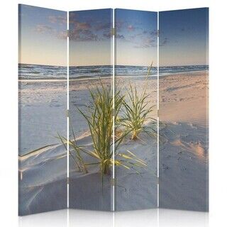 Rumdeler Dobbeltsidet, Violet lys over stranden - (145x170)