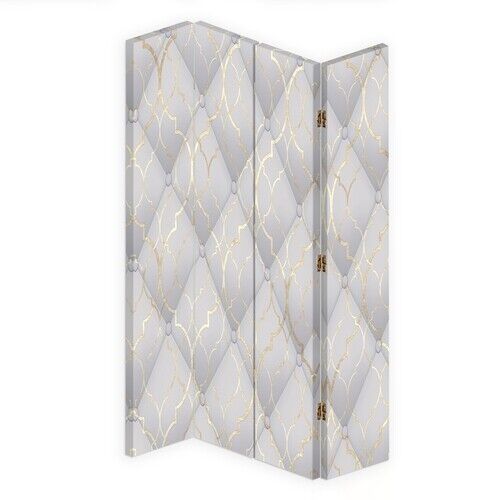 Rumdeler Dobbeltsidet roterbar, Vintage quiltet guld - (145x170)