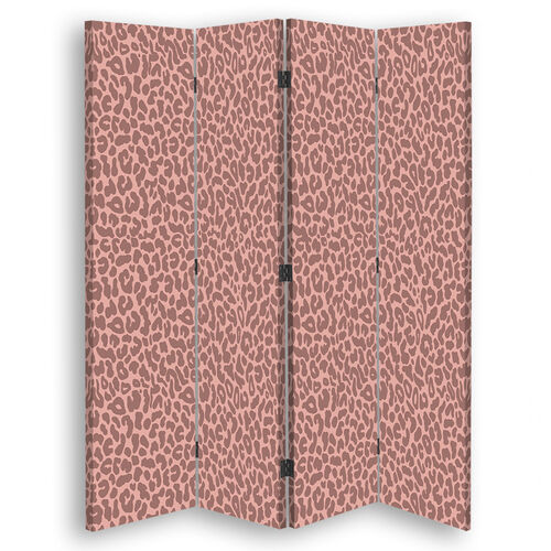 Rumdeler Dobbeltsidet roterbar, Leopard Leopard Selvklæbende Mønster - (145x170)