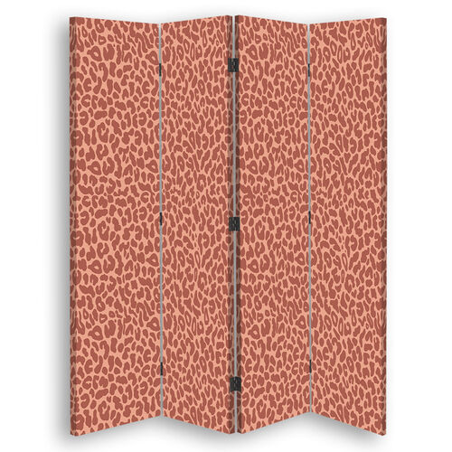 Rumdeler Dobbeltsidet roterbar, Leopard Leopard Selvklæbende Mønster - (145x170)