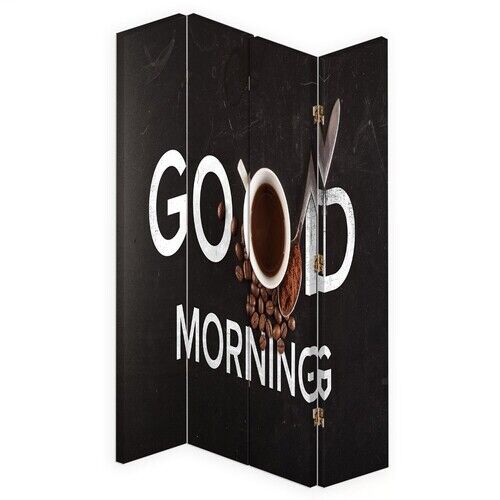 Rumdeler Dobbeltsidet roterbar, Godmorgen kaffe - (145x170)