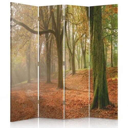 Rumdeler Dobbeltsidet roterbar, EFTERÅR I DEN BRUNE SKOV - (145x170)