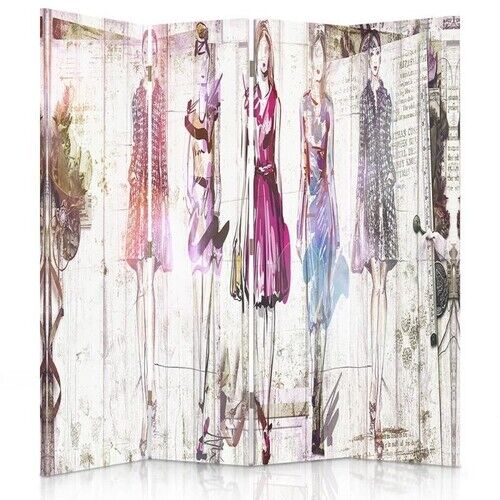 Rumdeler Dobbeltsidet roterbar, Kvinder Glamour Vintage - (145x170)