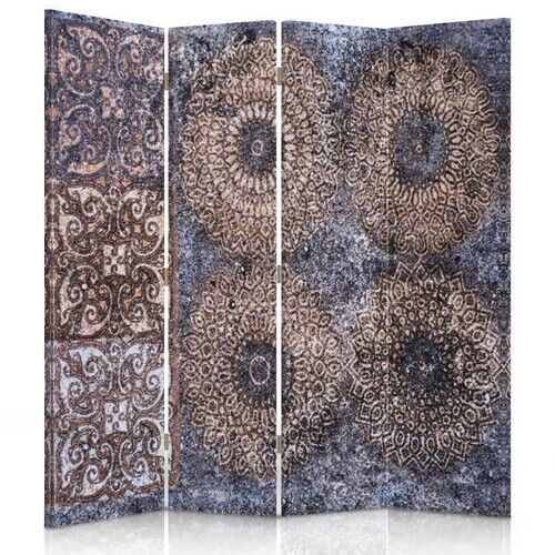 Rumdeler Dobbeltsidet roterbar, Mandala Boho - (145x170)