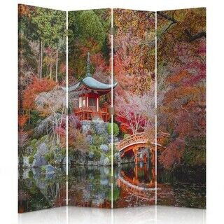Rumdeler Dobbeltsidet roterbar, Japansk have - (145x170)