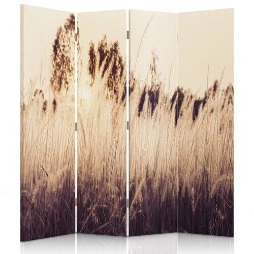 Rumdeler Dobbeltsidet roterbar, Græs Vintage Beige - (145x170)