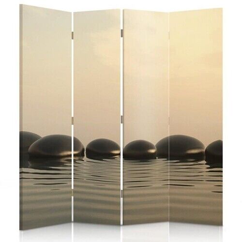 Rumdeler Dobbeltsidet roterbar, Zen-sten vand - (145x170)