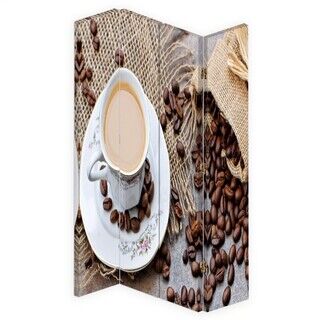 Rumdeler Dobbeltsidet roterbar, Spredte kaffebønner - (145x170)