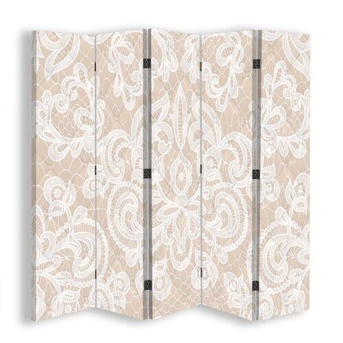 Rumdeler Dobbeltsidet, Elegant retro-beige - (180x170)