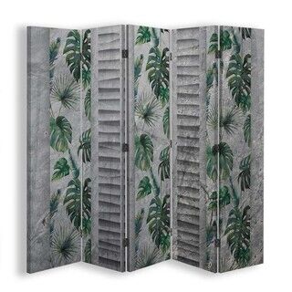 Rumdeler Dobbeltsidet, Monstera blade natur - (180x170)