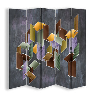 Rumdeler Dobbeltsidet, 3D-puslespil - (180x170)