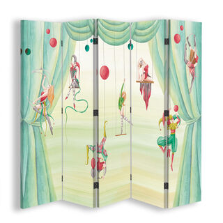 Rumdeler Dobbeltsidet, Cirkus akrobat - (180x170)