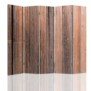 Rumdeler Dobbeltsidet, Planker i brun farve - (180x170)