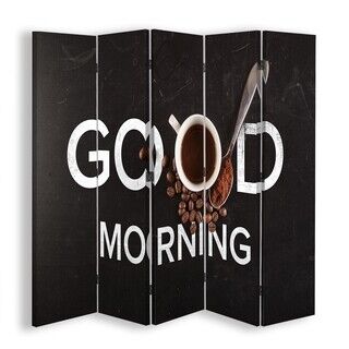 Rumdeler Dobbeltsidet, Godmorgen kaffe - (180x170)