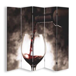 Rumdeler Dobbeltsidet, Vinlampe - (180x170)