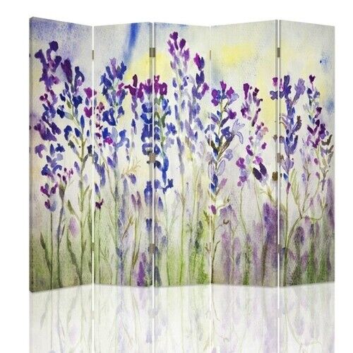 Rumdeler Dobbeltsidet, Blomster Natur Foilet - (180x170)